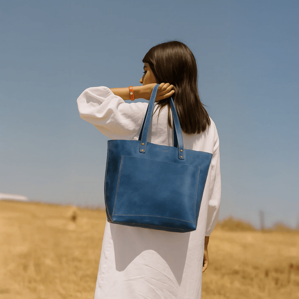 Tote Bag "Azul Profundo" Medium (Edición Limitada) - Taneria