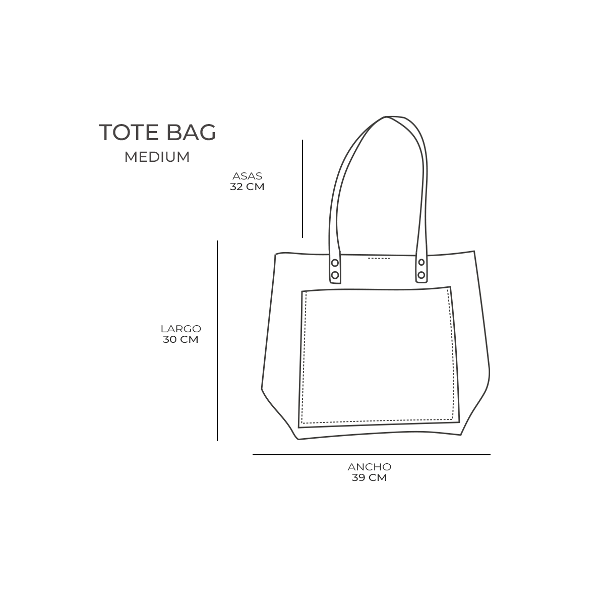 Tote Bag Medium - Taneria